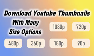 Available Youtube Thumbnail Resolutions